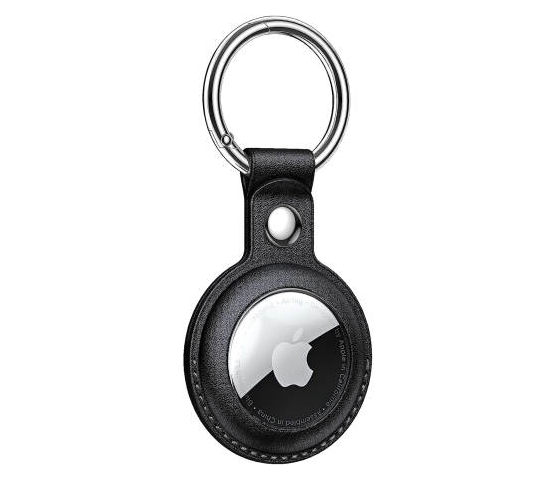 Trois porte-clés AIRTAG, Apple AIRTAG ouvert, cellule de bouton