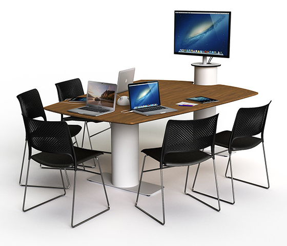 Tour d'alimentation Zioxi PowerHub - 8 ports USB-C & 3 prises électriques - powerDome