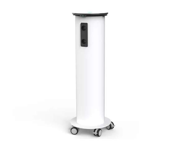 Tour d'alimentation câblée Zioxi powerHub Tower - 4 prises 230V / 8 ports USB-C PD