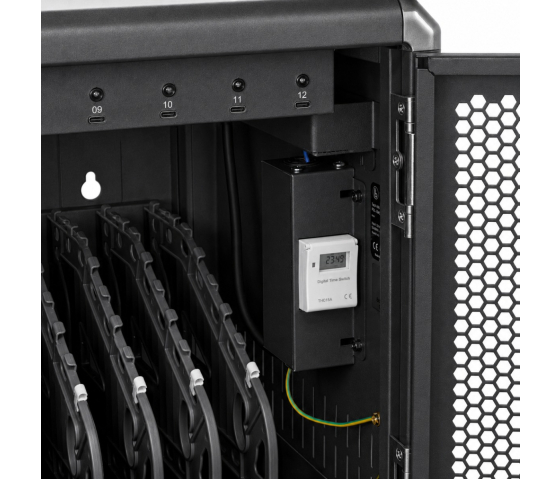 Armoire de chargement BRVC12 Bravour® pour 12 appareils USB-C
