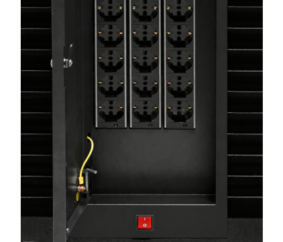 Armoire de charge murale SLC30S pour 30 téléphones portables - multiprise