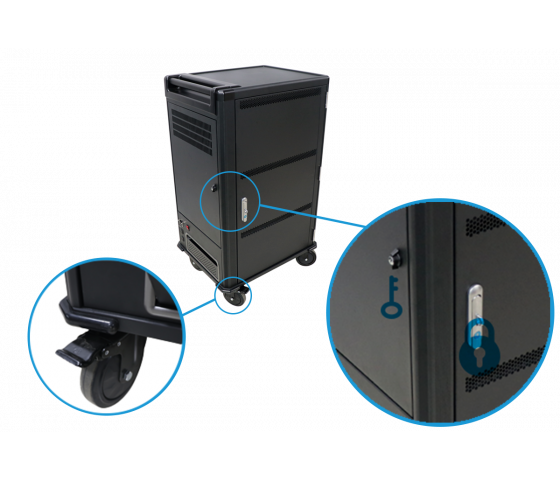 Chariot de recharge USB-C BRVC36 pour 36 Tablettes & Ordinateurs portables jusqu'à 16 pouces