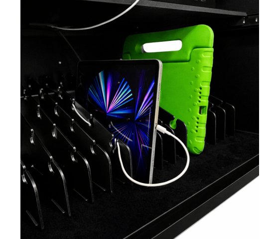 Armoire de chargement BRVDC12 pour 12 appareils mobiles jusqu'à 17