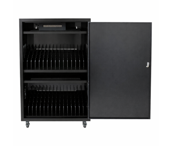 Chariot de chargement BRVD32 pour 32 appareils jusqu'à 17 pouces - noir - USB-A