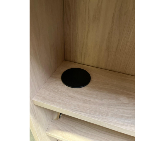 Prise EU + UBS-A + point de charge USB-C avec capuchon de rotation