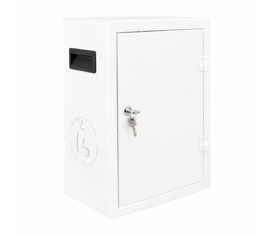 Armoire de stockage verrouillable BTOK30 pour 30 téléphones portables - Bois gravé