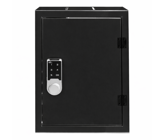Armoire de stockage verrouillable BTOK30 pour 30 téléphones portables - Bois gravé