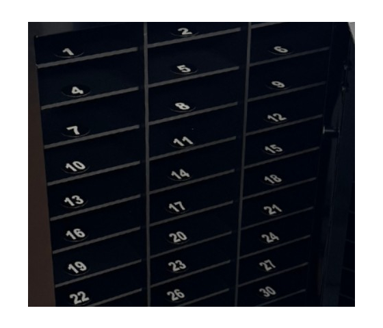 Armoire verrouillable BTOK30 pour 30 téléphones portables