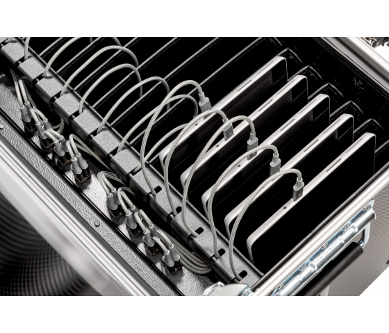 Coffre de recharge et synchronisation PARAT i16 pour 16 tablettes - câbles inclus