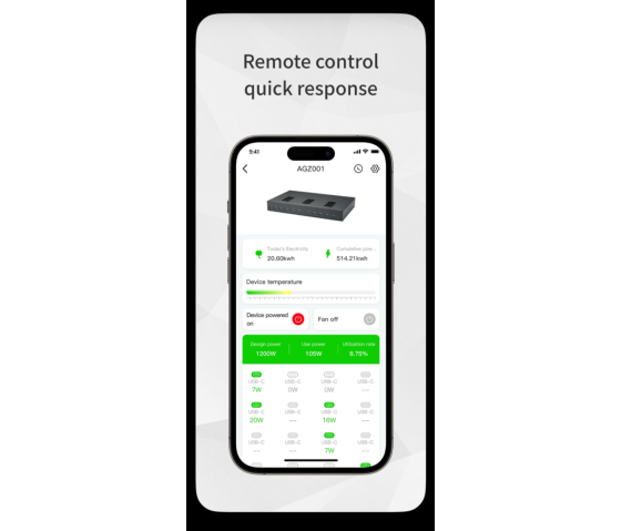Hub de recharge 1000W - 16 ports USB-C & Gestion à distance