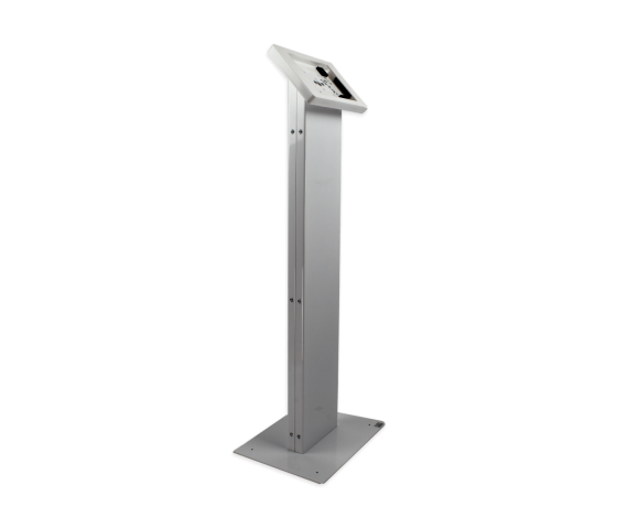 Colonne iPad Chiosco Fino pour iPad 11 pouces 2025 - blanc