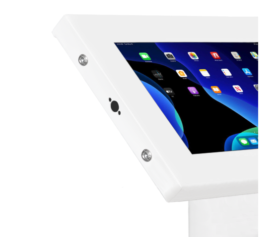 Suporte de chão Chiosco Securo L para tablets de 12-13 polegadas - branco