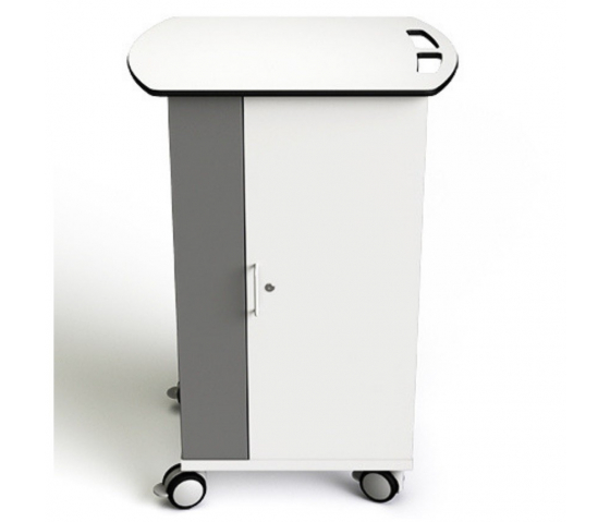 Chariot de chargement Zioxi CHRGT-CB-20-C pour 20 Chromebooks jusqu'à 14 pouces - verrouillage par code numérique