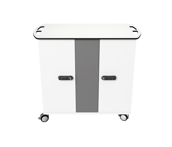 Chariot de chargement pour Chromebook avec gestion à distance - 32 appareils jusqu'à 14 pouces - Zioxi onView - serrure RFID