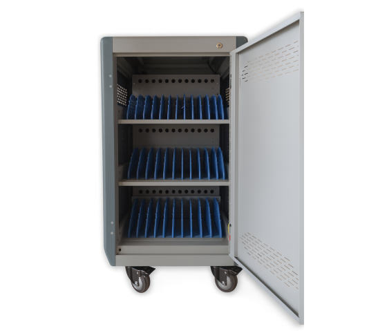 Chariot charge & synch CM26 pour 36 tablettes et ordinateurs portables jusqu'à 14 pouces