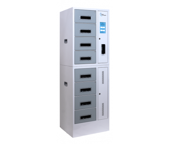 Casier de désinfection et de chargement à 8 compartiments CSC-LOCKER-8