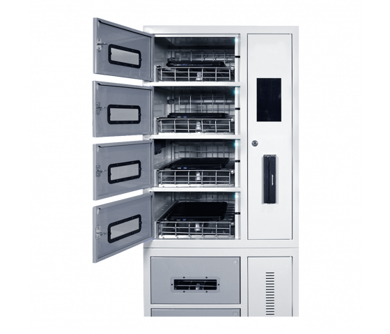Casier de désinfection et de chargement à 8 compartiments CSC-LOCKER-8