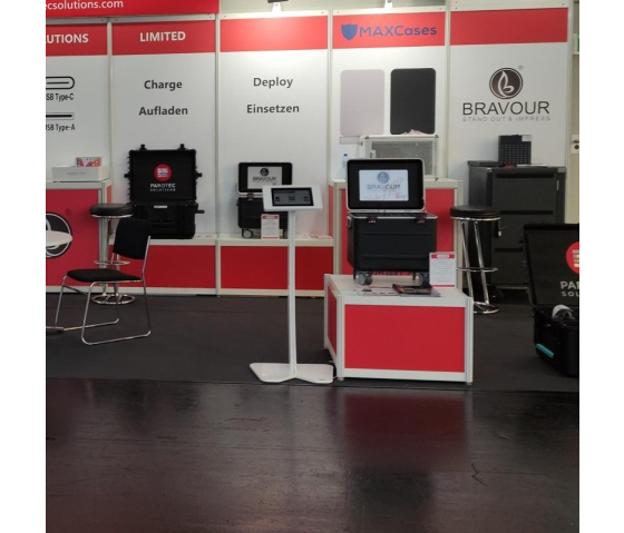 Support de tablette sur pied Fino Curved LED pour Samsung Galaxy Tab A9+ 11