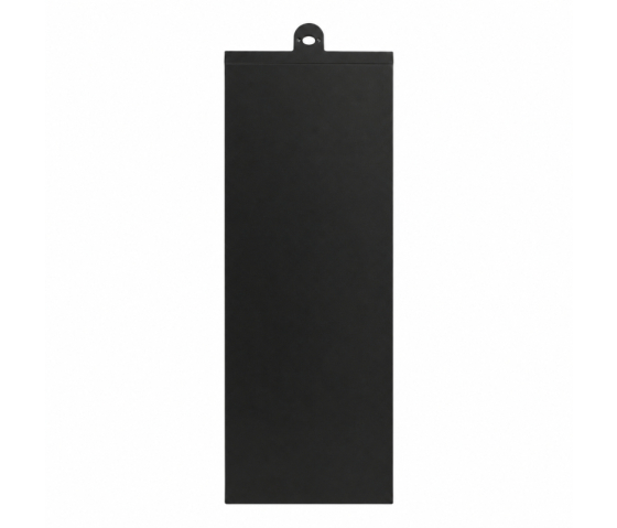 Plaque d'affichage noire
