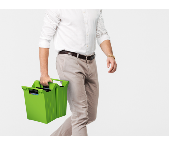 Chariot de chargement Zioxi OnView avec paniers de transport CHRGT-TBB-32-C-O3 pour 32 tablettes jusqu'à 10,5 pouces - verrouillage par code numérique