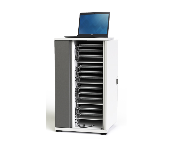 Armoire de chargement Zioxi CHRGC-CB-20-C pour 20 Chromebooks jusqu'à 14 pouces - serrure à combinaison