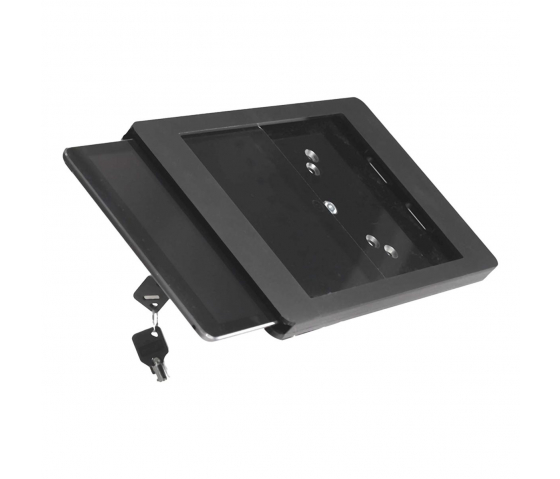 Support de table Fino pour iPad 10.2 & 10.5 - noir/acier inoxydable 