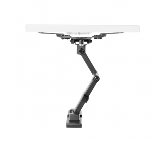 Support mural flexible pour iPad 265 mm Fino pour iPad 10.2 et 10.5 - blanc