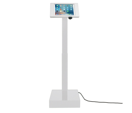 Support électronique réglable en hauteur pour tablette Suegio Fino pour iPad Air 13 pouces 2025 - blanc