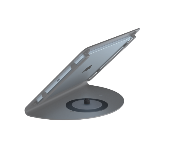 Support sur bureau Fold pour iPad 10.2 pouces + Unité de rotation 360° gratuite - Noir