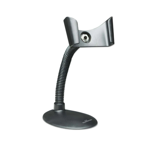 Support pour scanner de code-barres à col de cygne - noir
