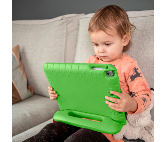 Etui de protection avec poignée KidsCase pour tablette Samsung Galaxy Tab A9 8.7 pouces - Vert