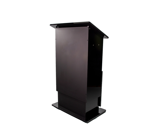 Pupitre en plastique réglable en hauteur HiLo - noir