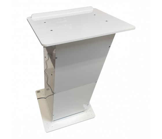 Pupitre plexiglas réglable en hauteur Simple Move - blanc