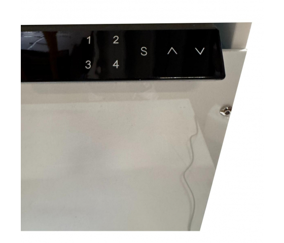 Pupitre plexiglas réglable en hauteur Simple Move - blanc