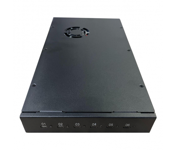Concentrateur de charge USB-C 65W à 6 ports