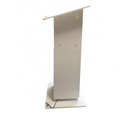 Pupitre plexiglas réglable en hauteur Simple Move - blanc