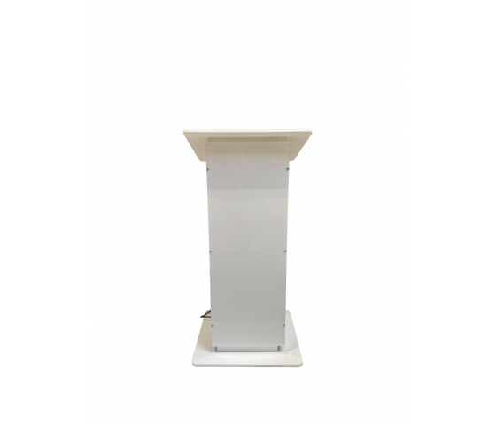 Pupitre plexiglas réglable en hauteur Simple Move - blanc