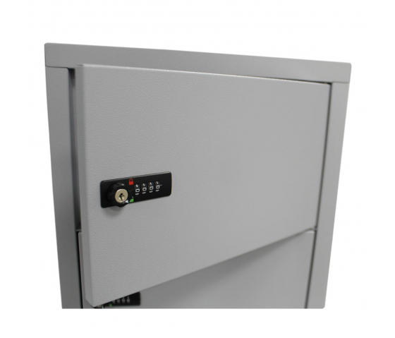 Armoire de rechargement Bravour BR5 avec 5 grands casiers verrouillables - serrure à combinaison