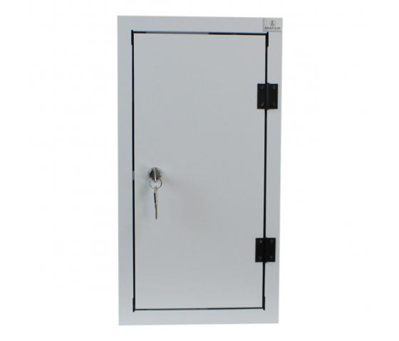 Armoire de chargement BRVD6 pour 6 appareils mobiles jusqu'à 17 pouces - blanc - multiprise