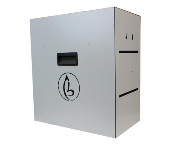 Armoire de rechargement BRVDC6 pour 6 appareils mobiles jusqu'à 17 pouces - blanc - USB-C