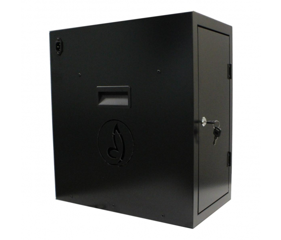 Armoire de rechargement BRVDC6 pour 6 appareils mobiles jusqu'à 17 pouces - noir - USB-C