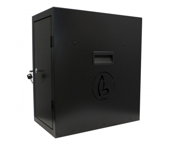 Armoire de rechargement BRVDC6 pour 6 appareils mobiles jusqu'à 17 pouces - noir - USB-C