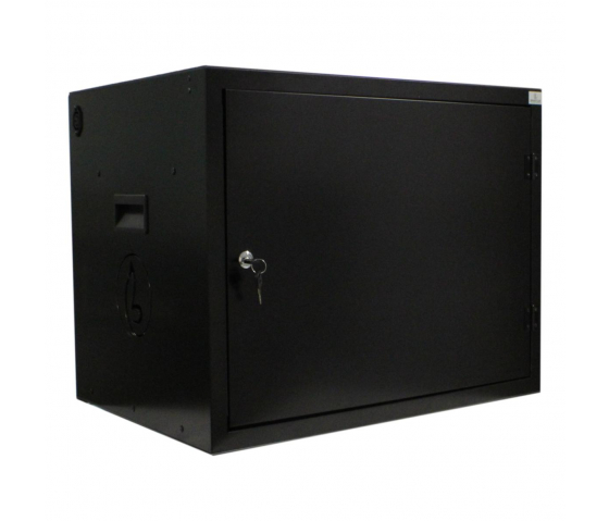 Armoire de recharge BRVD16 noire - 16 appareils mobiles jusqu'à 17 pouces - multiprise