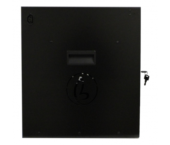 Armoire de recharge BRVD16 noire - 16 appareils mobiles jusqu'à 17 pouces - multiprise