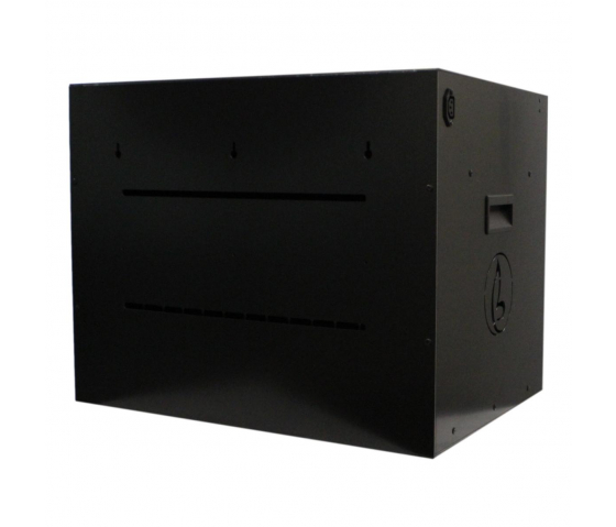 Armoire de recharge BRVD16 noire - 16 appareils mobiles jusqu'à 17 pouces - multiprise