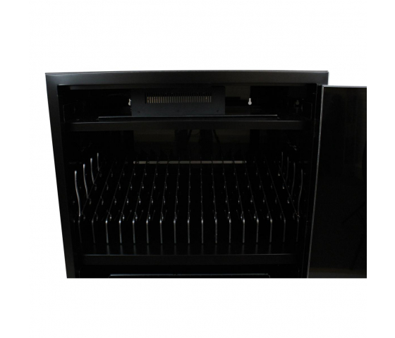 BRVD32 Chariot de chargement pour 32 appareils mobiles jusqu'à 17 pouces - noir - USB-A