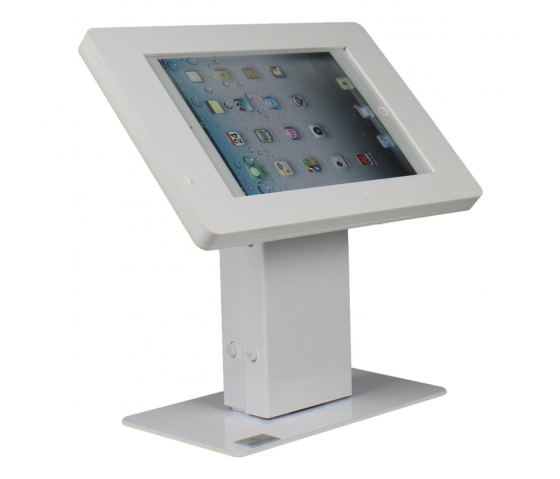 Support sur table Chiosco Fino pour iPad 10.2 & 10.5 pouces - blanc