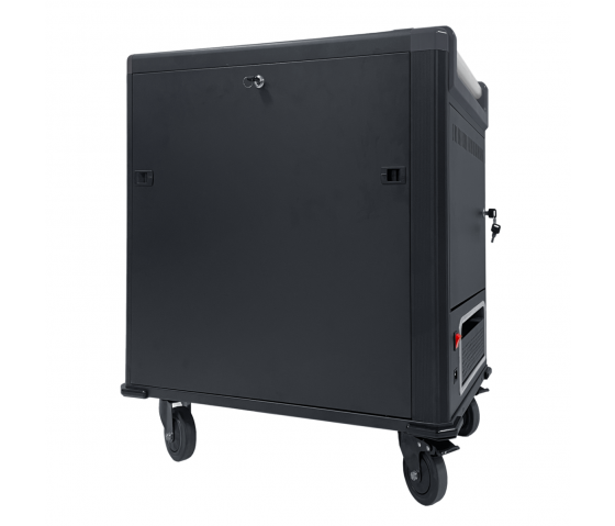 Chariot de recharge BRVC50 COMPACT avec câbles USB-C pour 50 tablettes jusqu'à 13 pouces - noir