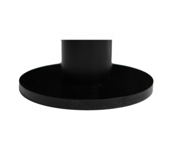 Rosette de couverture noire