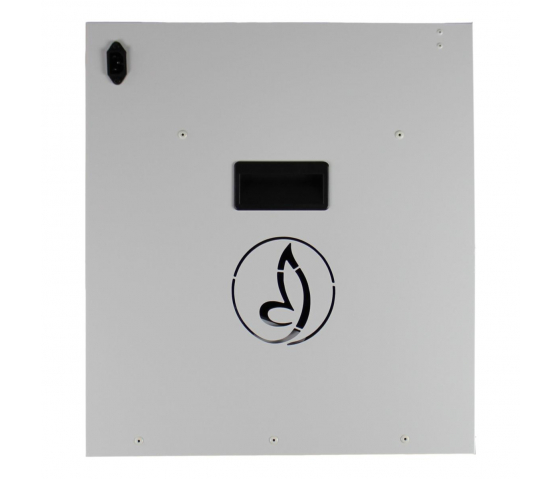 BRVDC12 Armoire de chargement USB-C pour 12 appareils mobiles jusqu'à 17 pouces - blanc